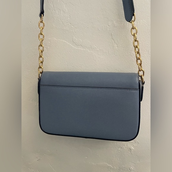 🩵BRAND NEW Ralph Lauren Crossbody Bag - blue with gold hardware🩵 - Picture 5 of 16